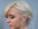 pin curls jewels updo