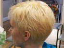 highlights lowlights blonde dark ash color bob haircut