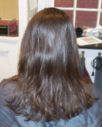 Briana wished to have the dreadlocks out but didn't want short hair. Briana wished to have the dreadlocks out but didn't want short hair.